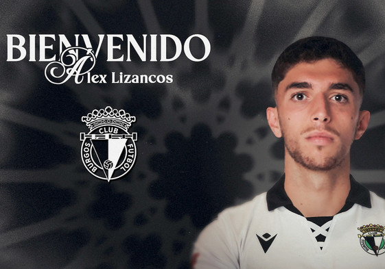 El Burgos CF anuncia el fichaje de Álex Lizancos.