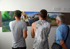 El Concurso de Pintura Rápida de Huétor Vega plasma la belleza del pueblo