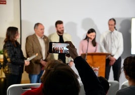 Acto de entrega de premios de la primera edición del certamen.