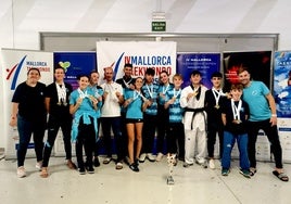 Abundancia de medallas con sello de Huétor Vega en el Open Internacional de Mallorca.