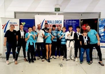 Abundancia de medallas con sello de Huétor Vega en el Open Internacional de Mallorca.
