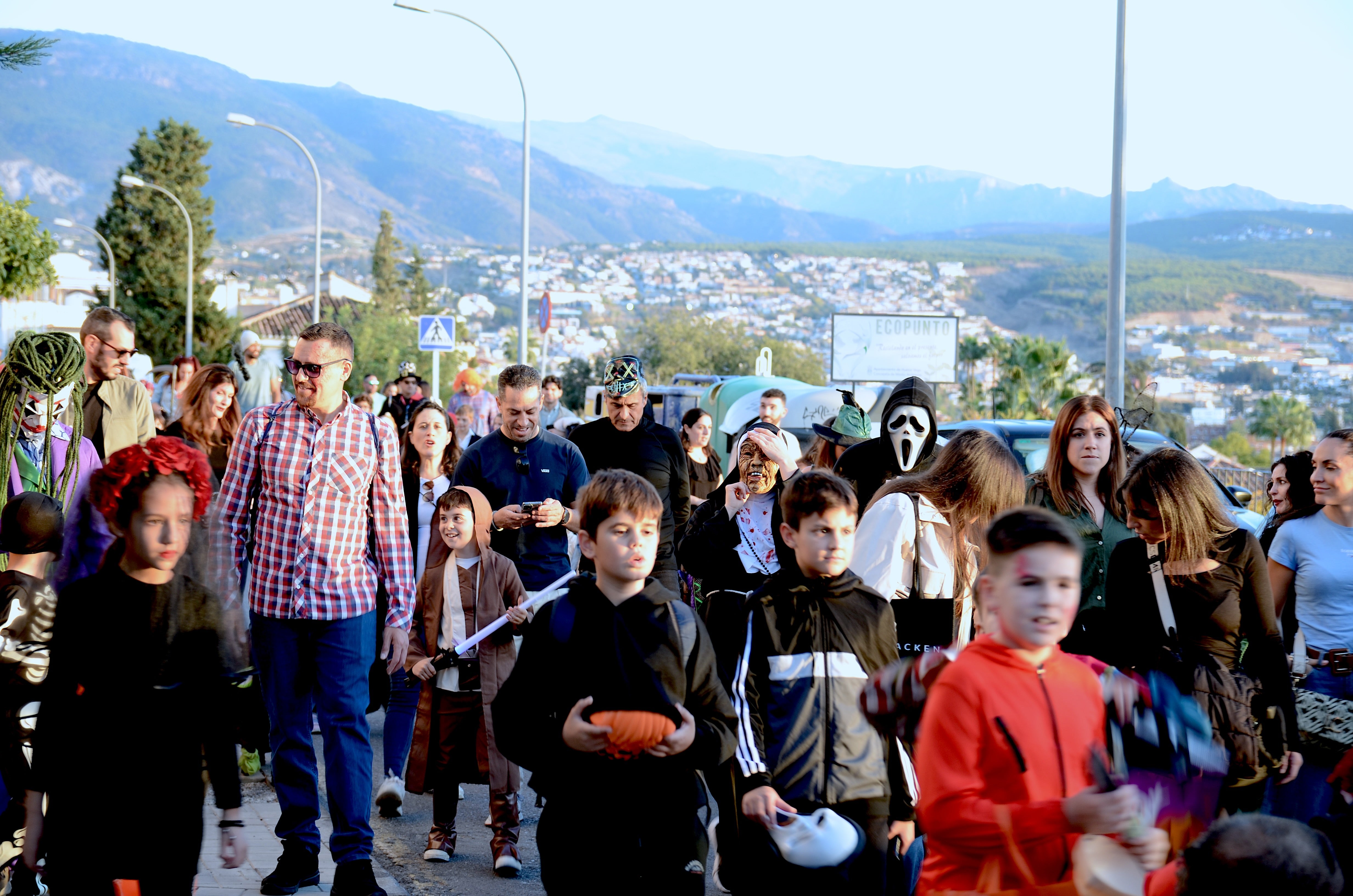 Así se disfraza Huétor Vega para Halloween