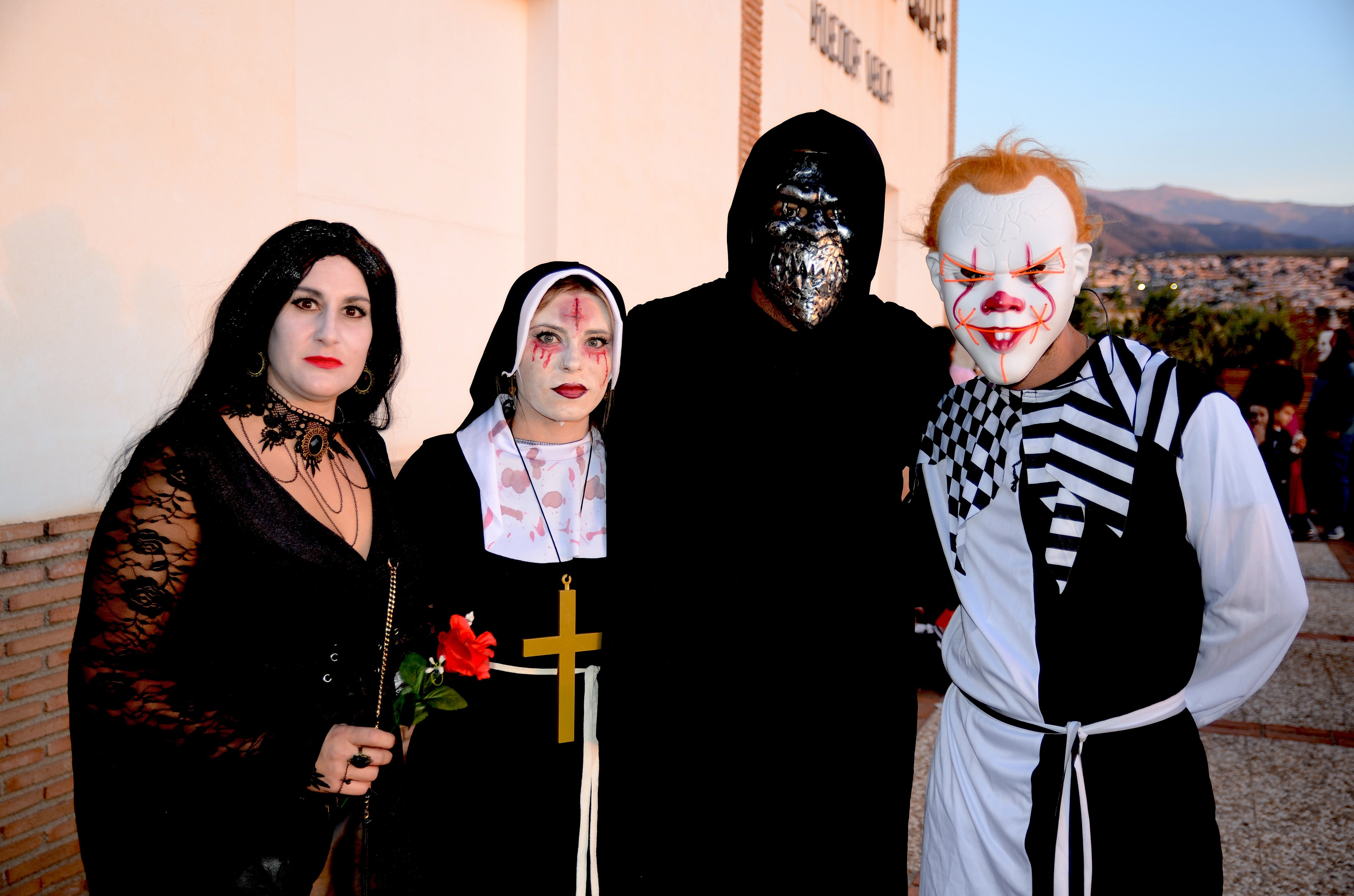 Así se disfraza Huétor Vega para Halloween