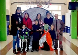 Halloween, integrado en el proyecto anual del colegio.