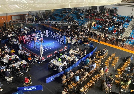 El ring fue el gran protagonista en el pabellón de Huétor Vega el sábado 22 de noviembre.