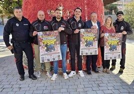 Presentación de la Papanoelada Solidaria en Huétor Vega.