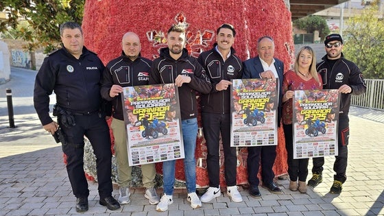 La espectacular Papanoelada Solidaria de Granada traerá su fiesta a Huétor Vega