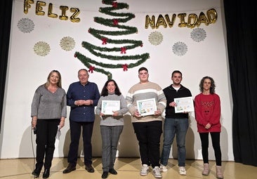 Premios del concurso de belenes.