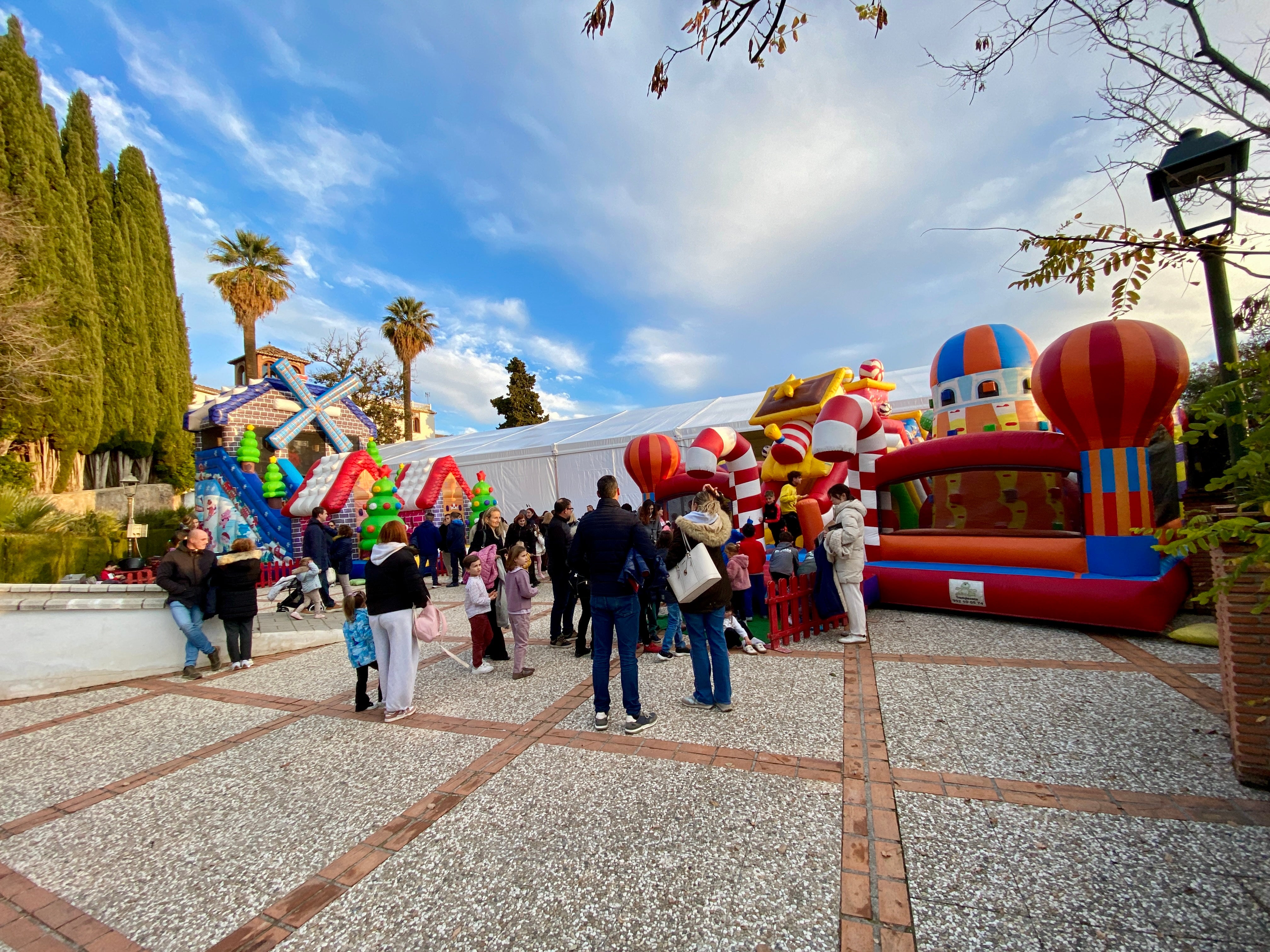 Así es la carpa de 600 metros de Huétor Vega para este invierno