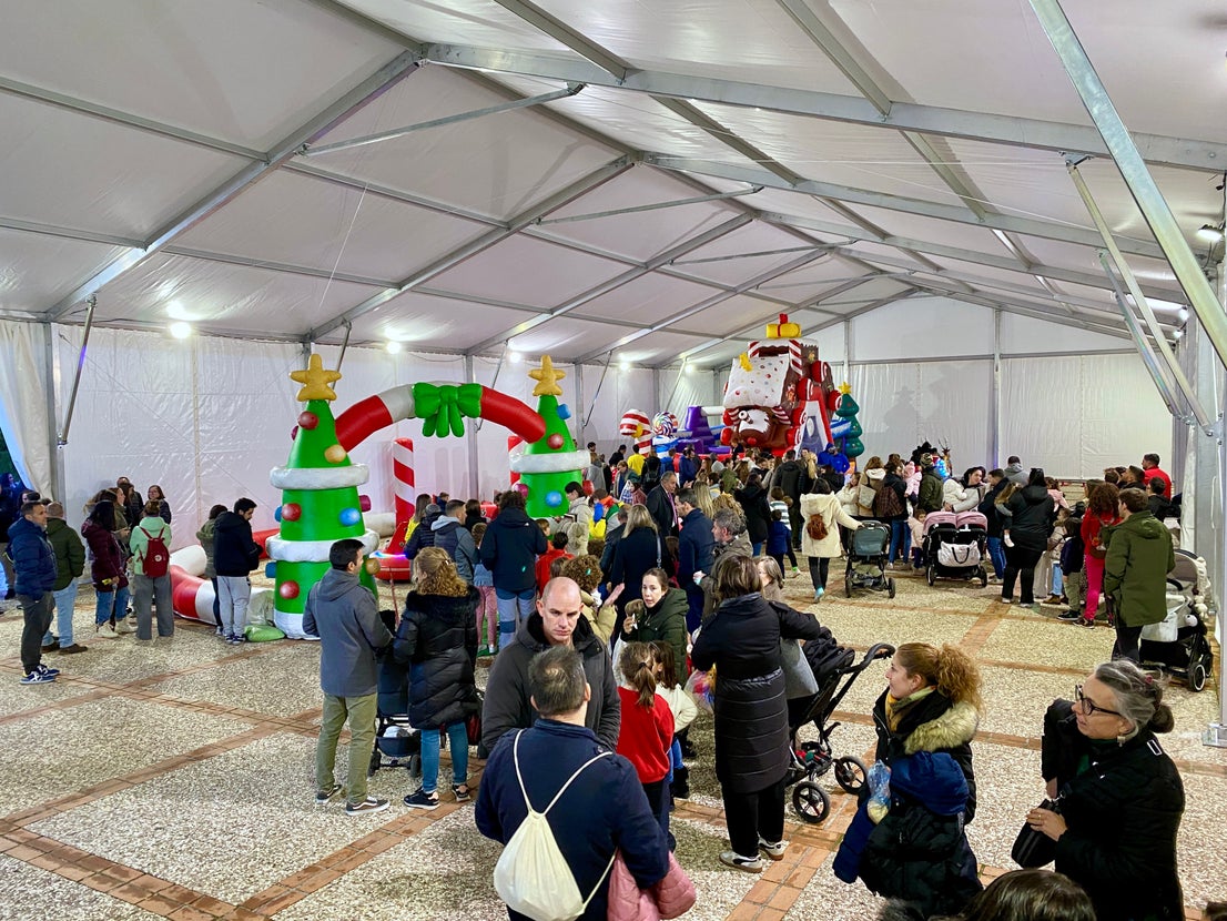 Así es la carpa de 600 metros de Huétor Vega para este invierno