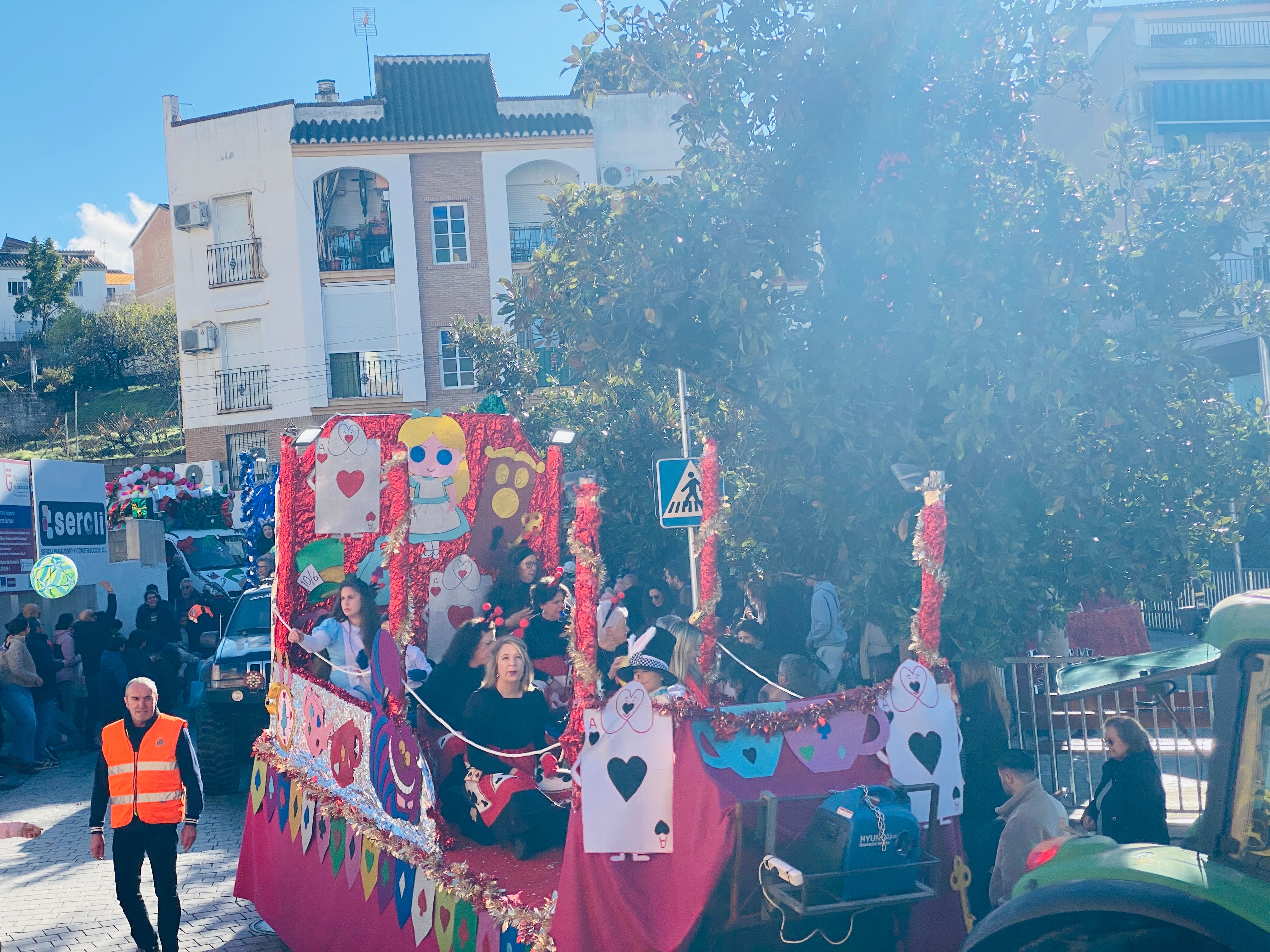 El sol ilumina la Cabalgata de Huétor Vega