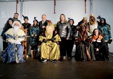 Los Reyes Magos llenan la carpa de Huerta Cercada en Huétor Vega