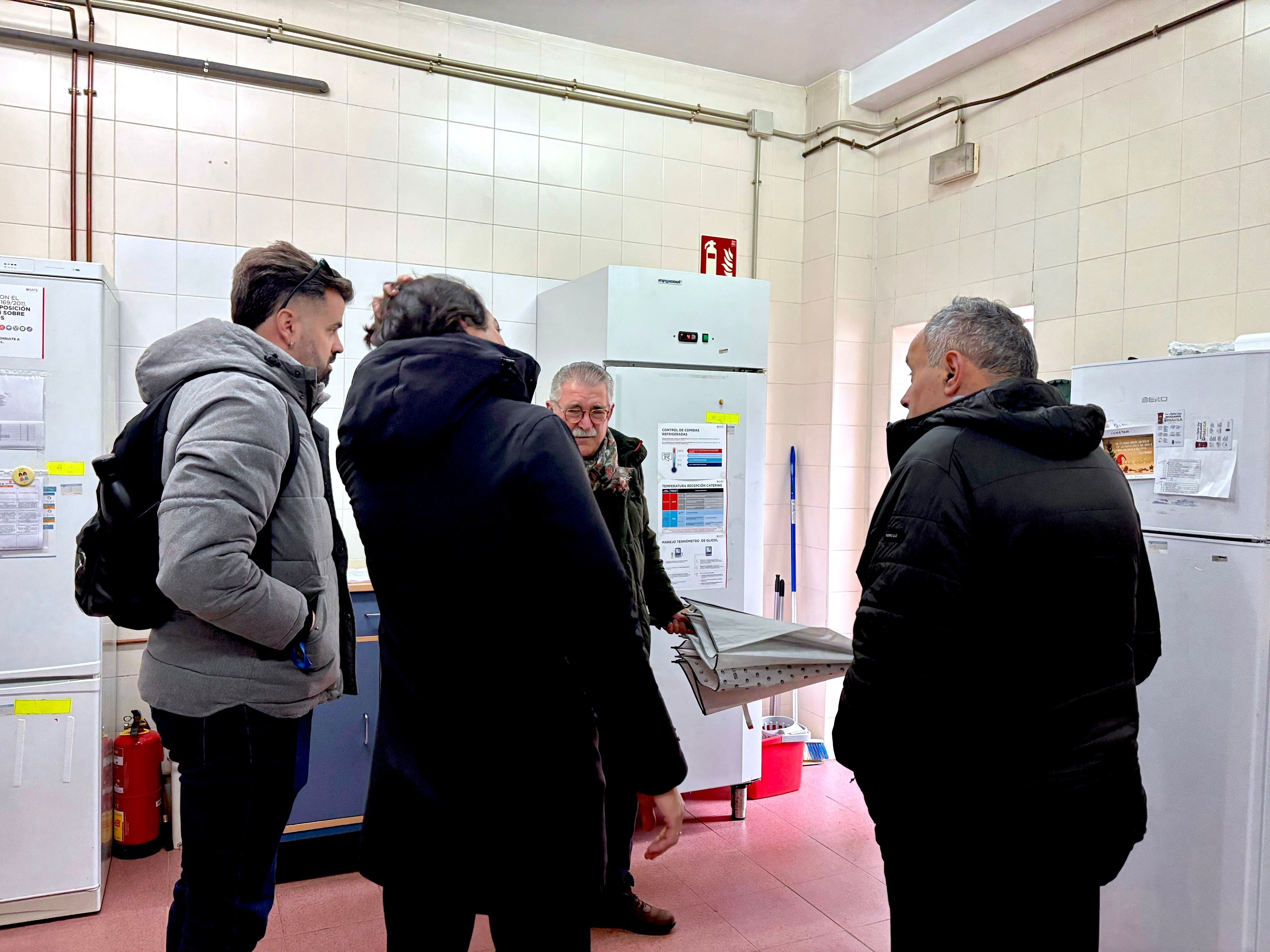 Comprobación del estado actual en el CEIP Mariana Pineda.