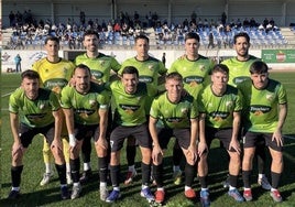 Once inicial del Huétor Vega en Alhaurín el Grande.