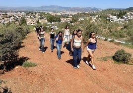 Encuentro en el Camino de los Neveros.