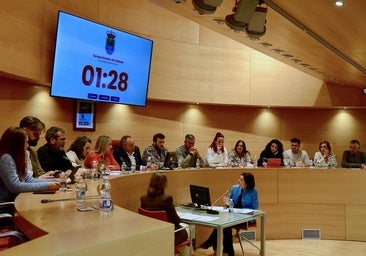 Último pleno municipal del Ayuntamiento de Huétor Vega.