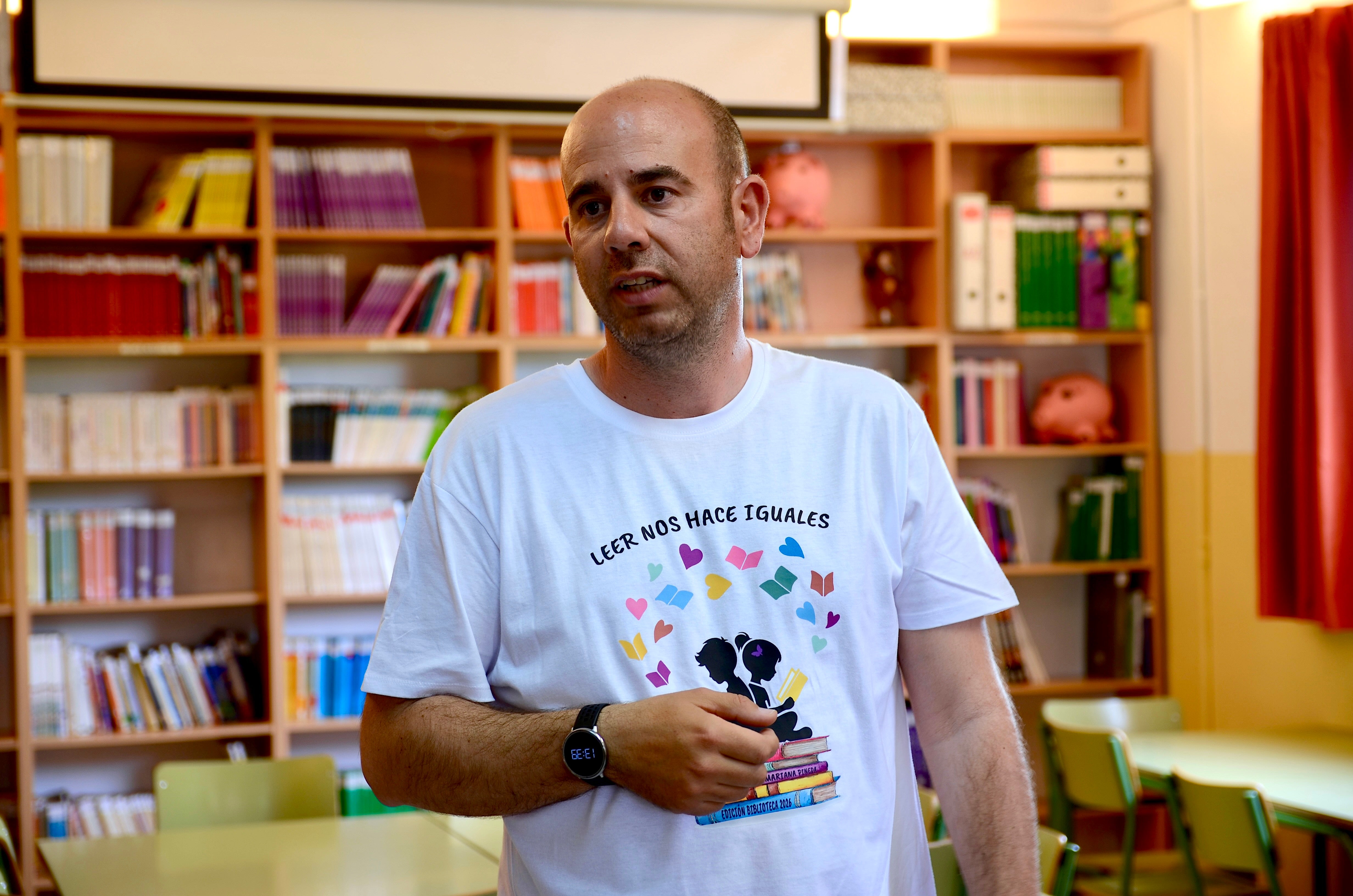 Juan Santamarina, nuevo director del CEIP Mariana Pineda.