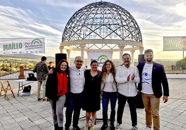 Mitin de Por Andalucía en Huétor Vega.