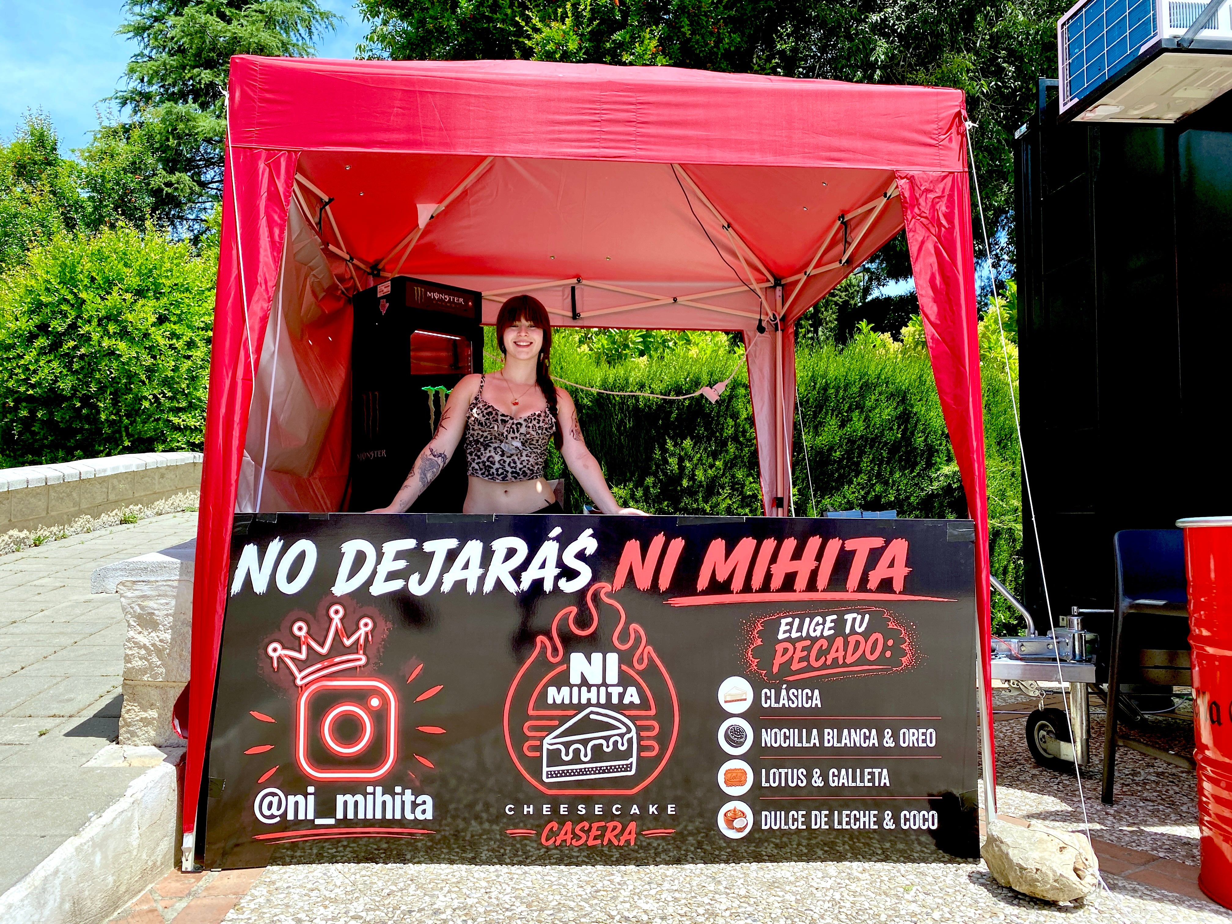 Best Burger Huétor Vega, en la carpa municipal de Huerta Cercada.