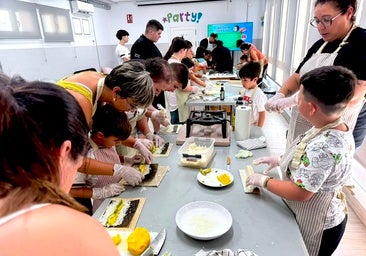 El taller, esta vez abierto a personas de cualquier edad.
