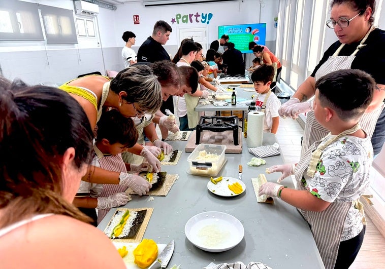 El taller, esta vez abierto a personas de cualquier edad.