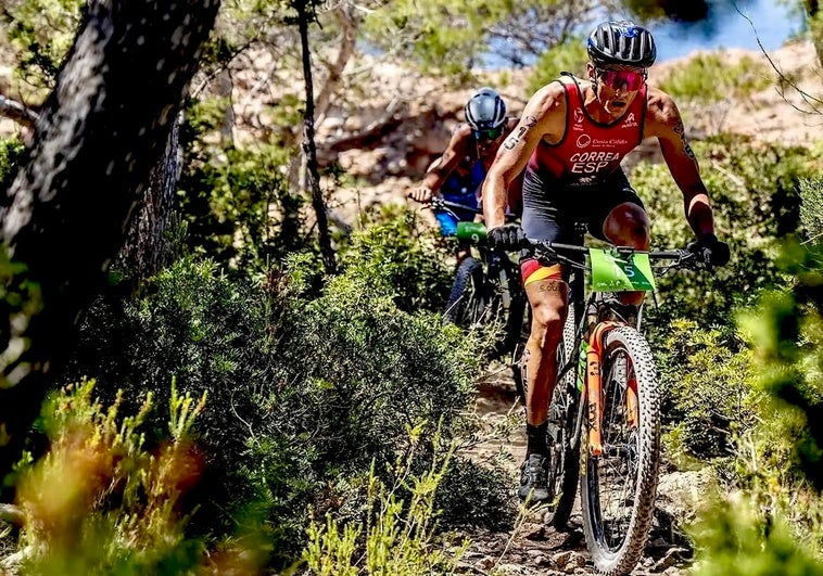 Sergio Correa, en el europeo de Banyoles, en Girona.