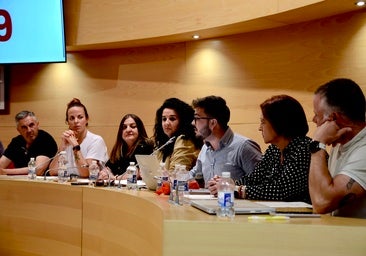 Grupo municipal del PP en el Ayuntamiento de Huétor Vega, en el pleno.