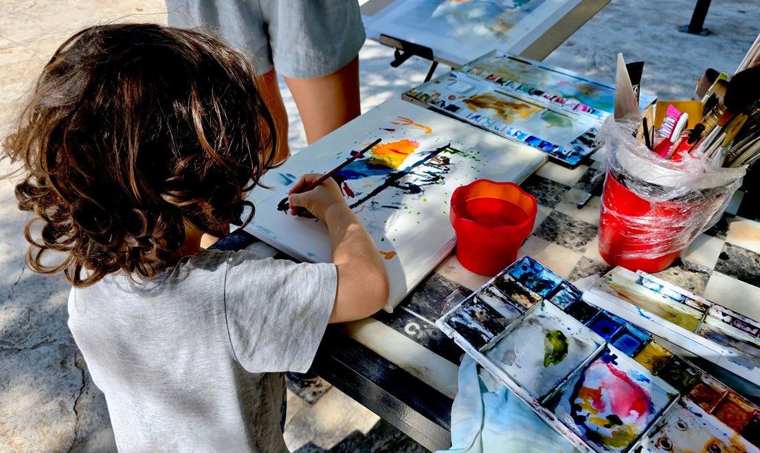 El Concurso de Pintura Rápida de Huétor Vega sublima la belleza del pueblo