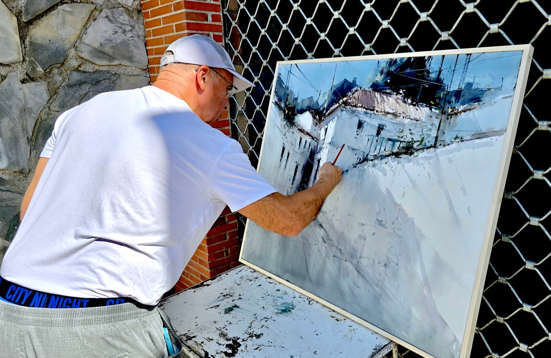 El Concurso de Pintura Rápida de Huétor Vega sublima la belleza del pueblo