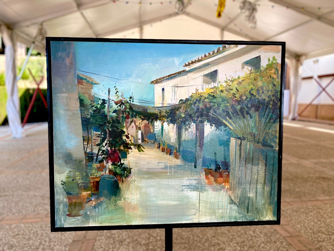 El Concurso de Pintura Rápida de Huétor Vega sublima la belleza del pueblo