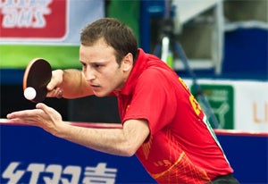 La Selección Española de Tenis de Mesa prepara el Mundial en el pabellón La Libertad