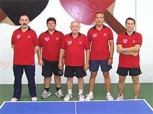 Tenis de mesa: discreta jornada para los hueteños