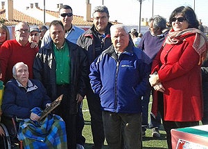 Homenaje a Francisco Trapero, histórico del CD Huétor Vega