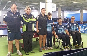 Tenis de Mesa: los hueteños doblegan al potente Huércal Almería