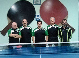 Tenis de mesa: lo veteranos de Huétor Vega dan guerra