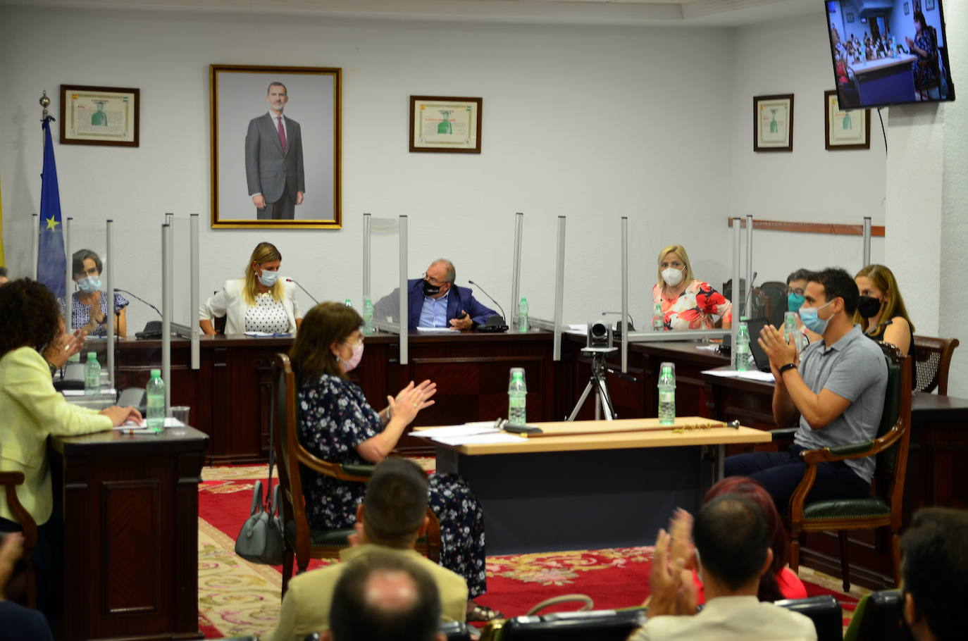 Fotos: Purificación López Quesada, nueva alcaldesa de La Zubia tras prosperar la moción de censura