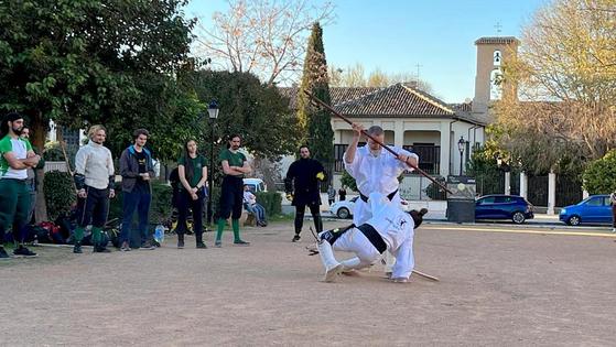 El 'Retorno a la espada' congrega a espadachines andaluces en La Zubia