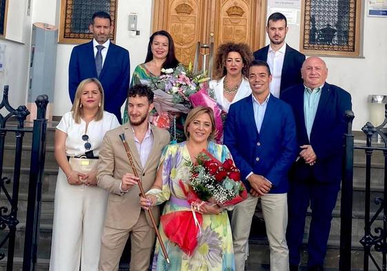 El equipo de gobierno del Ayuntamiento de La Zubia.