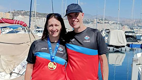 La nadadora Lidia Calvente, campeona de la Copa de España en +45