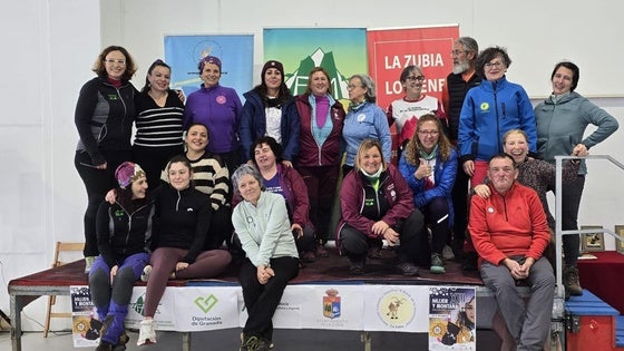 La Zubia, punto de encuentro de senderistas de toda Andalucía