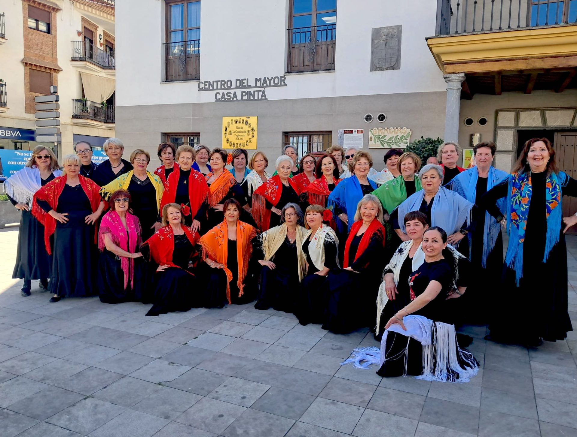 Clase abierta de 'flamencoterapia'.