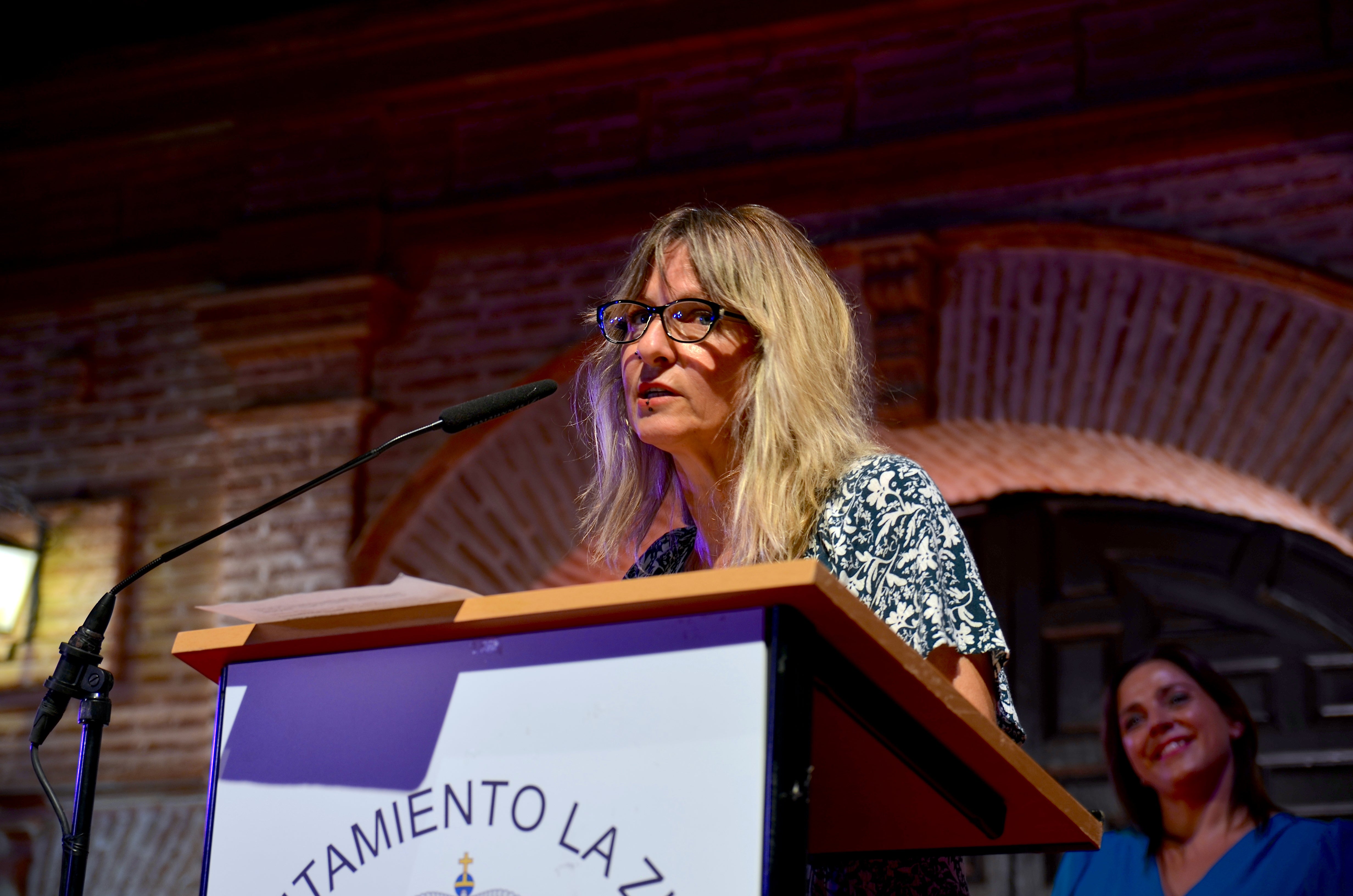 Amaranta Cano habla de su padre tras recibir el premio.