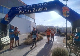 La llegada, en el pabellón Lidia Redondo.