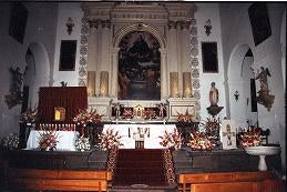 Todo preparado para la procesión del Viernes Santo