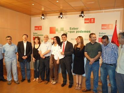 La exalcaldesa socialista Mercedes Díaz  apoya la candidatura de Luis Salvador para la secretaría general