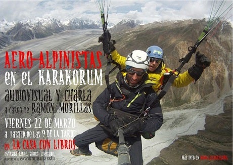 Aeroalpinistas en el Karakorum en La Casa Con Libros