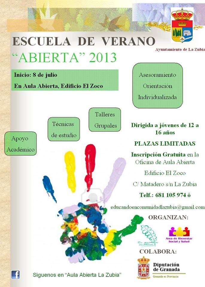 Arranca la segunda edición de la Escuela de Verano para niños de 12 a 16 años