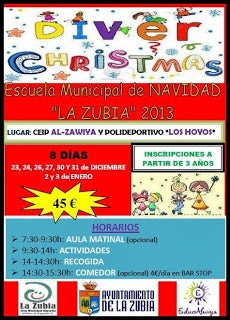 Diversión asegurada para los niños y niñas con la Escuela de Navidad