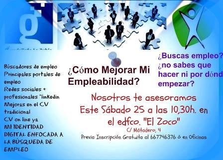 Sesión formativa para mejorar la empleabilidad