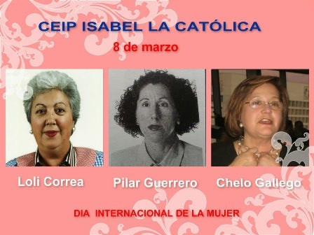 Homenaje a tres profesoras del Isabel la Católica